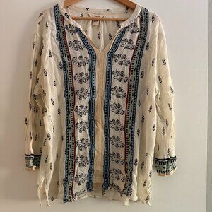 Sundance gauze top women's medium